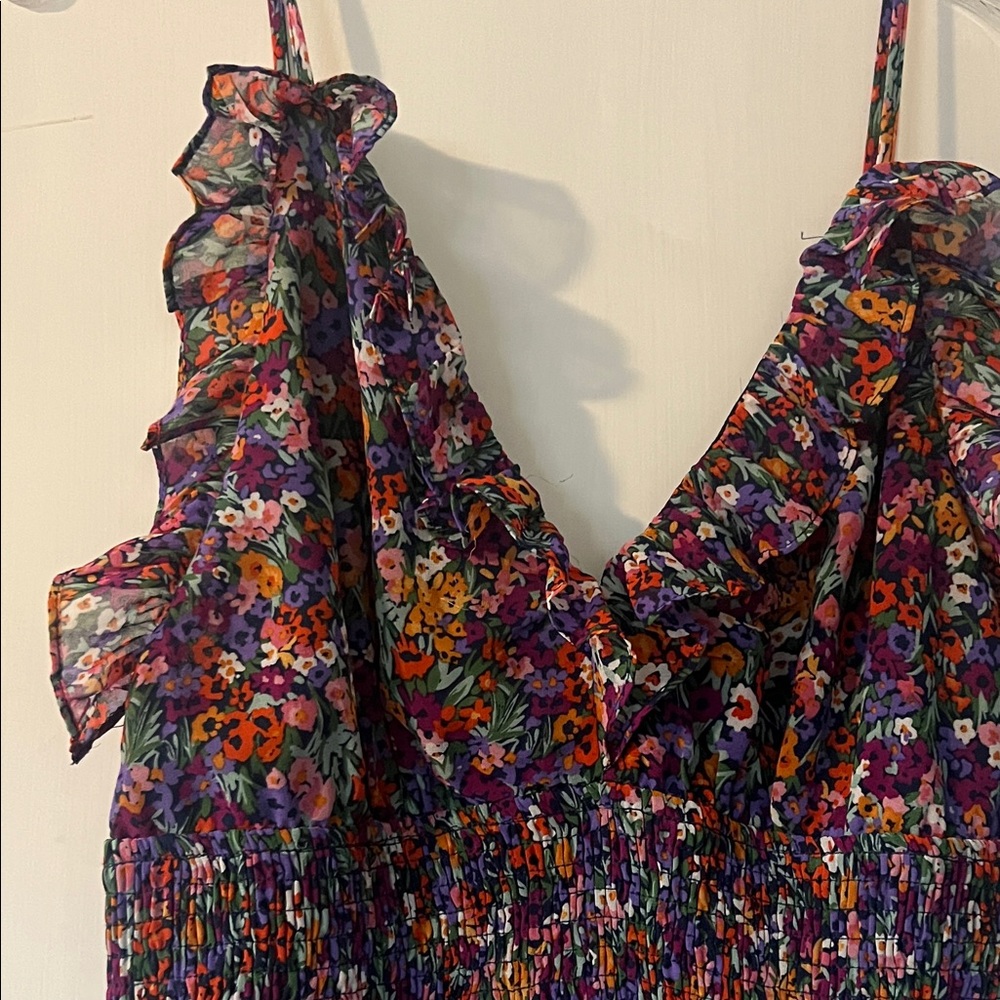 Floral Ruffle Dress - Picture 2 of 4